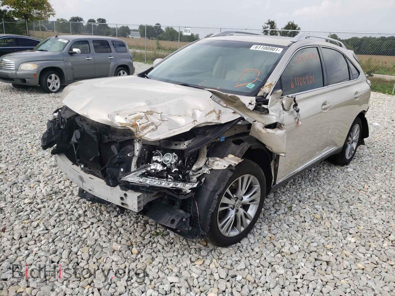 2013 LEXUS RX350 - VIN: 2T2BK1BA7DC200380 - Фото 2