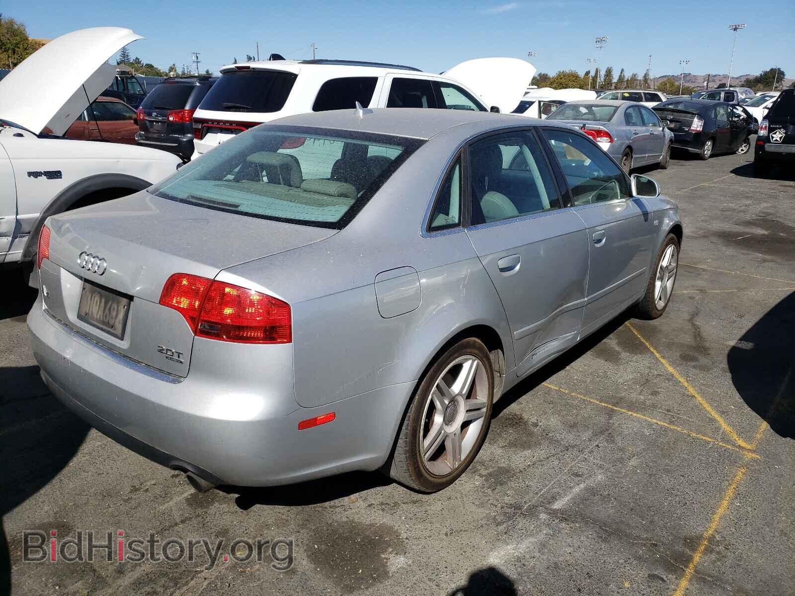 2007 AUDI A4 - VIN: WAUDF78E57A061189 - Фото 4