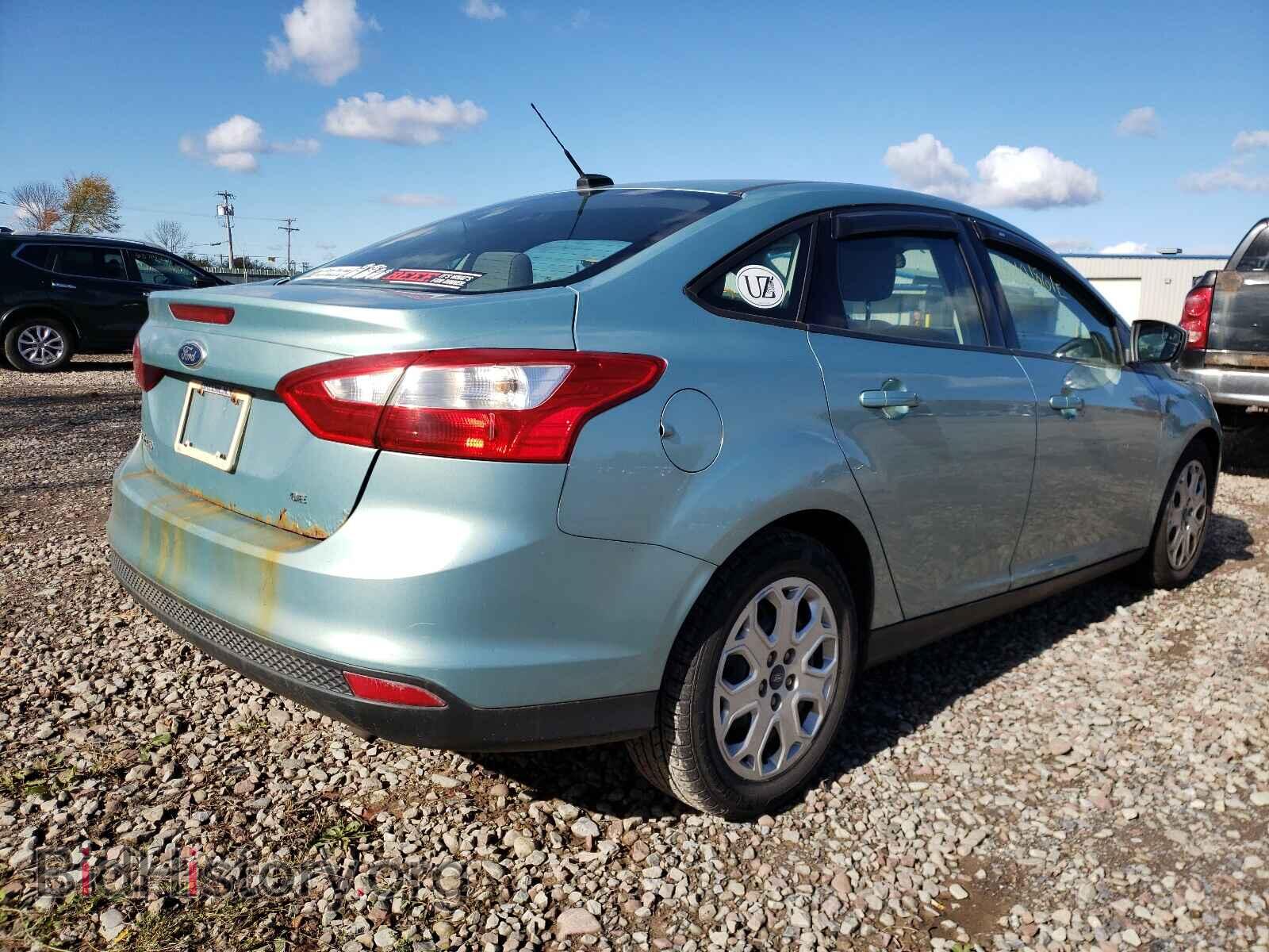 2012 FORD FOCUS - VIN: 1FAHP3F28CL335346 - Фото 4