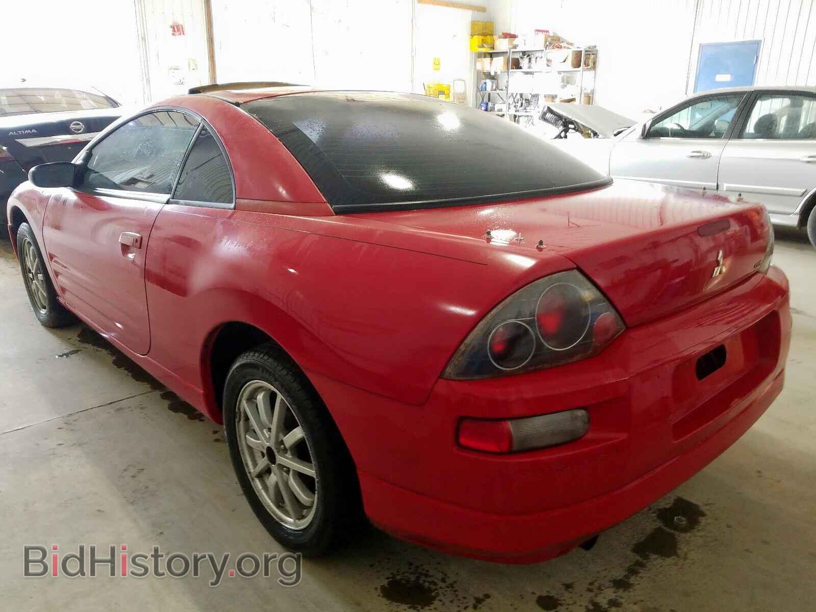 2002 MITSUBISHI ECLIPSE - VIN: 4A3AC44G22E096727 - Photo 3