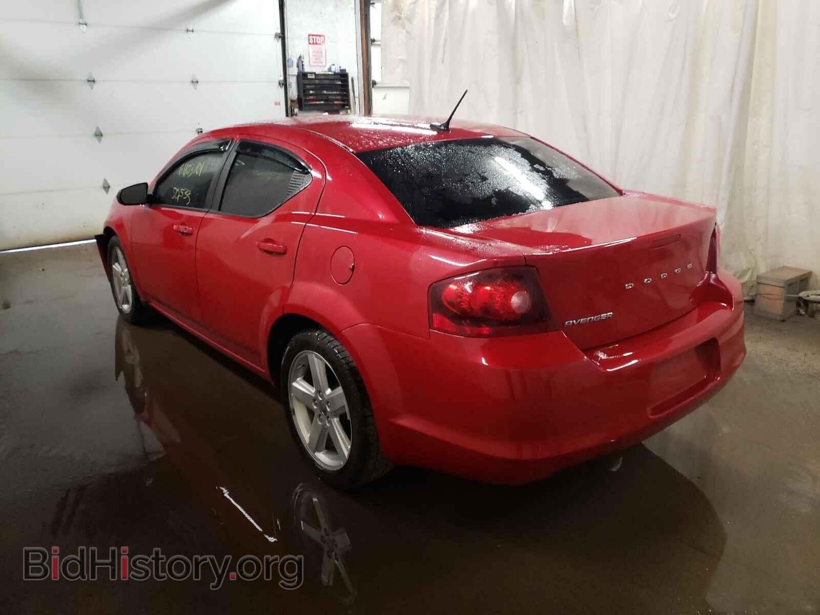 2013 DODGE AVENGER - VIN: 1C3CDZAB6DN534736 - Фото 3