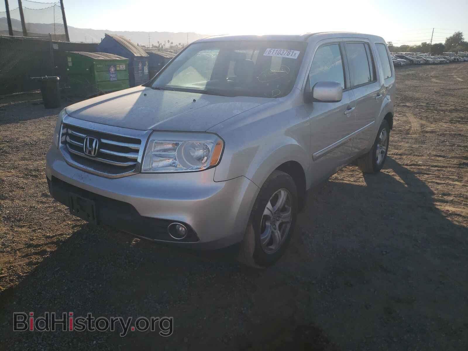 2012 HONDA PILOT - VIN: 5FNYF3H59CB015749 - Фото 2