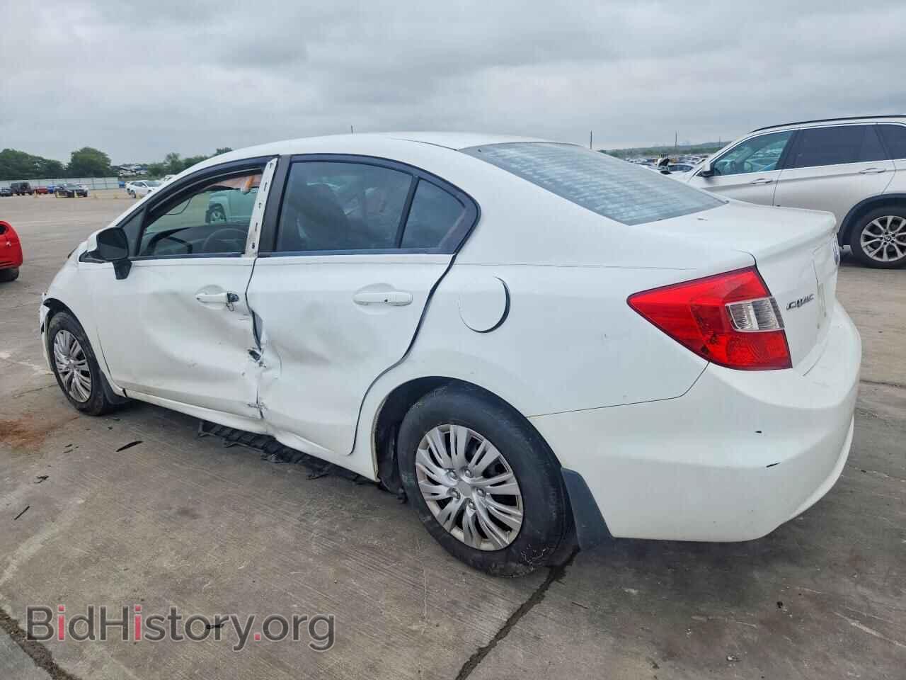 2012 HONDA CIVIC - VIN: 2HGFB2F57CH317018 - Фото 2