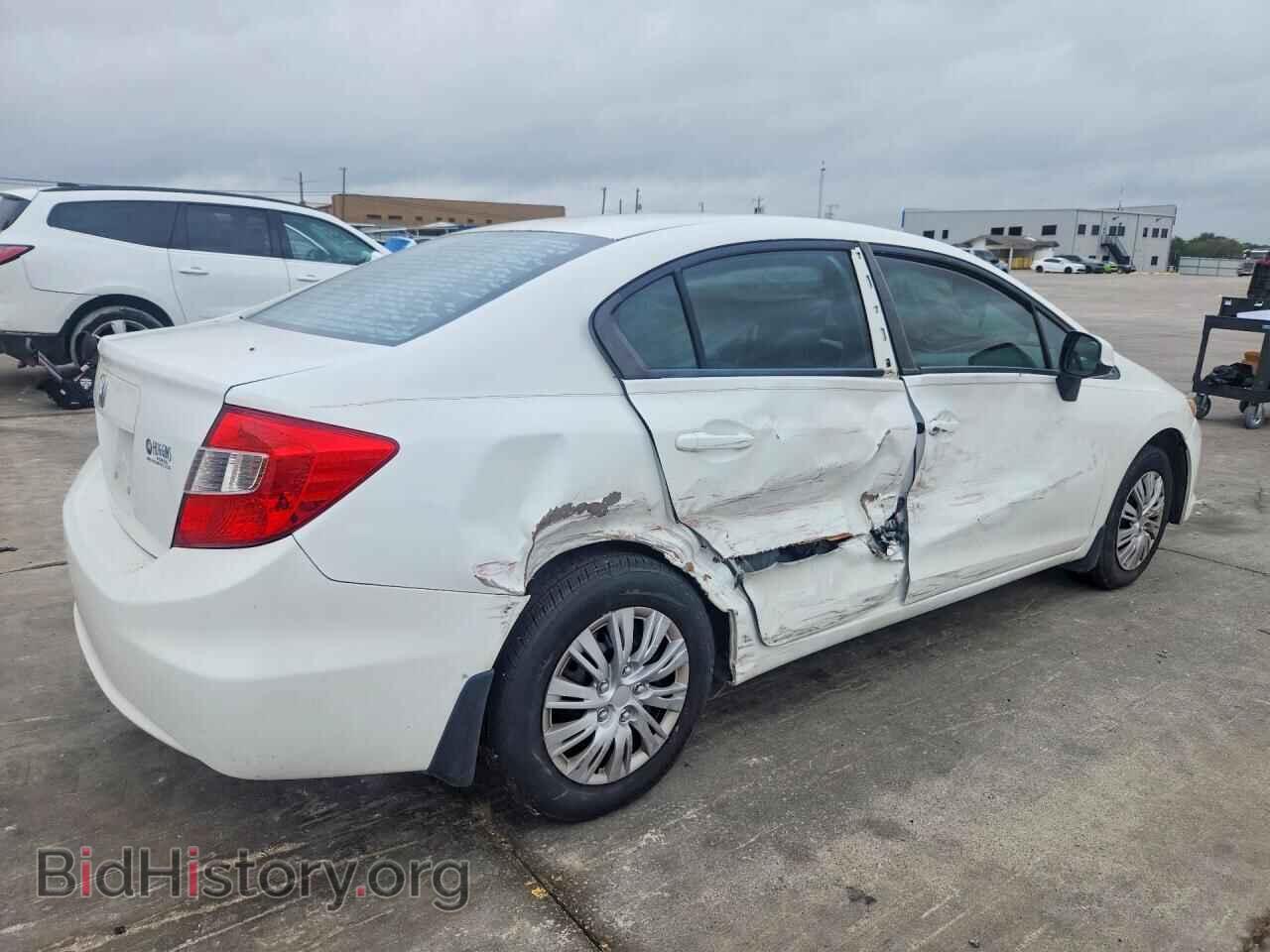 2012 HONDA CIVIC - VIN: 2HGFB2F57CH317018 - Фото 3