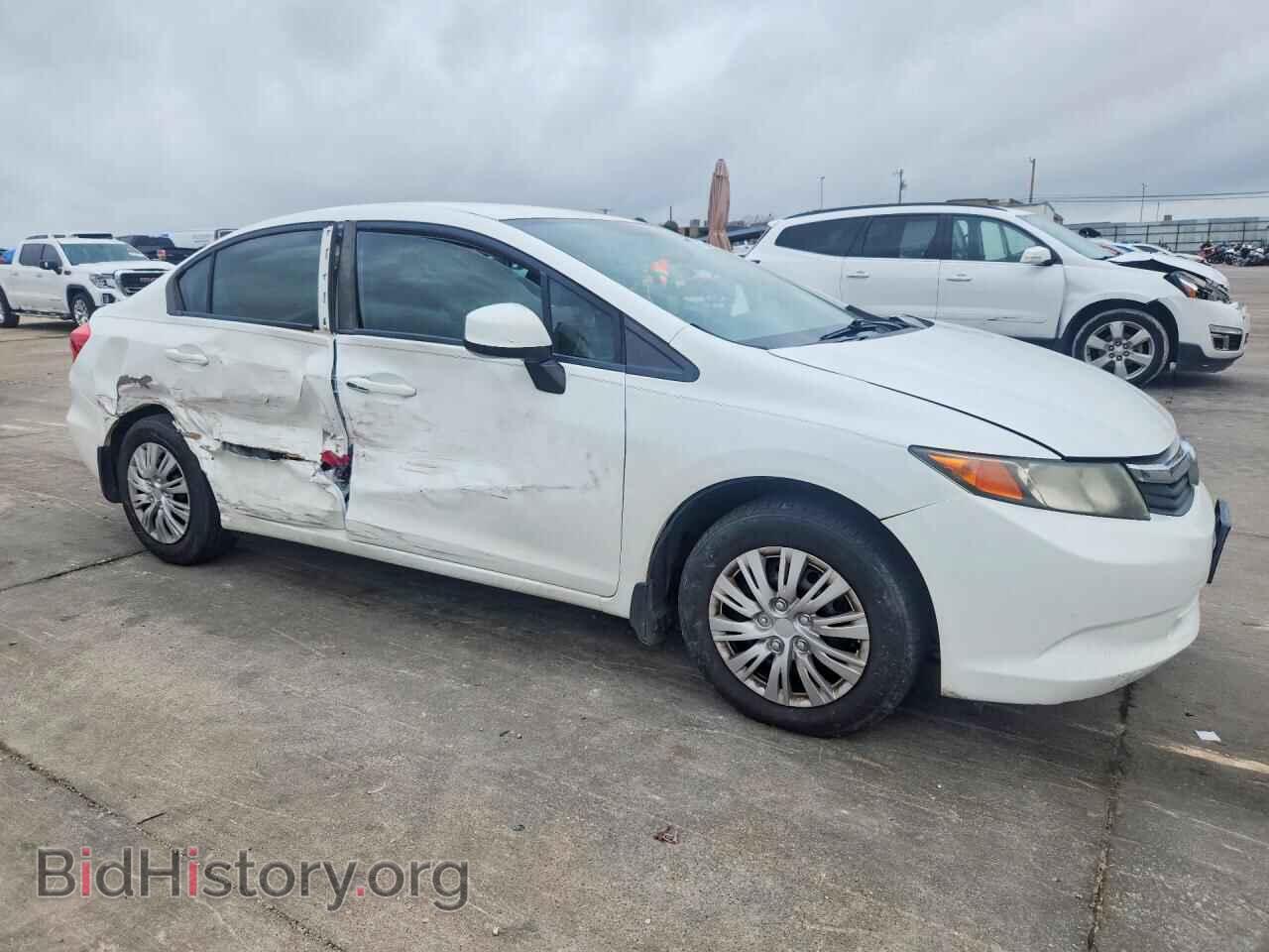 2012 HONDA CIVIC - VIN: 2HGFB2F57CH317018 - Фото 4
