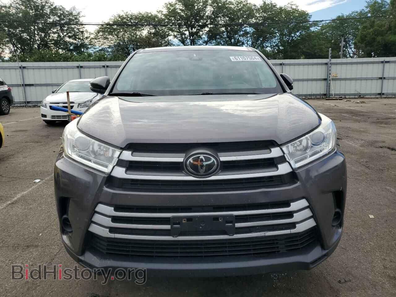 2019 TOYOTA HIGHLANDER - VIN: 5TDBZRFH1KS951114 - Фото 5