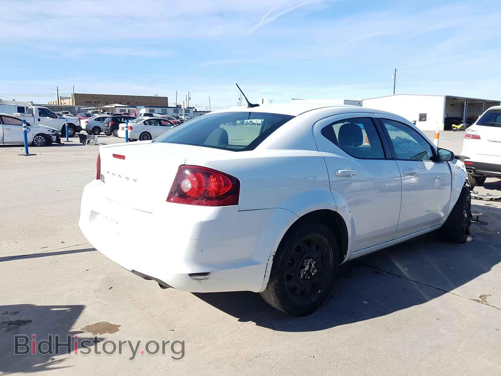 2013 DODGE AVENGER - VIN: 1C3CDZAB4DN720615 - Фото 4