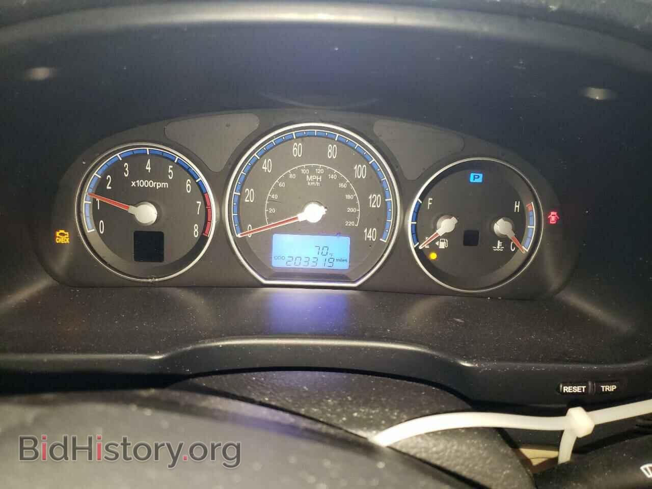 2008 HYUNDAI SANTA FE - VIN: 5NMSG73D68H164182 - Фото 9