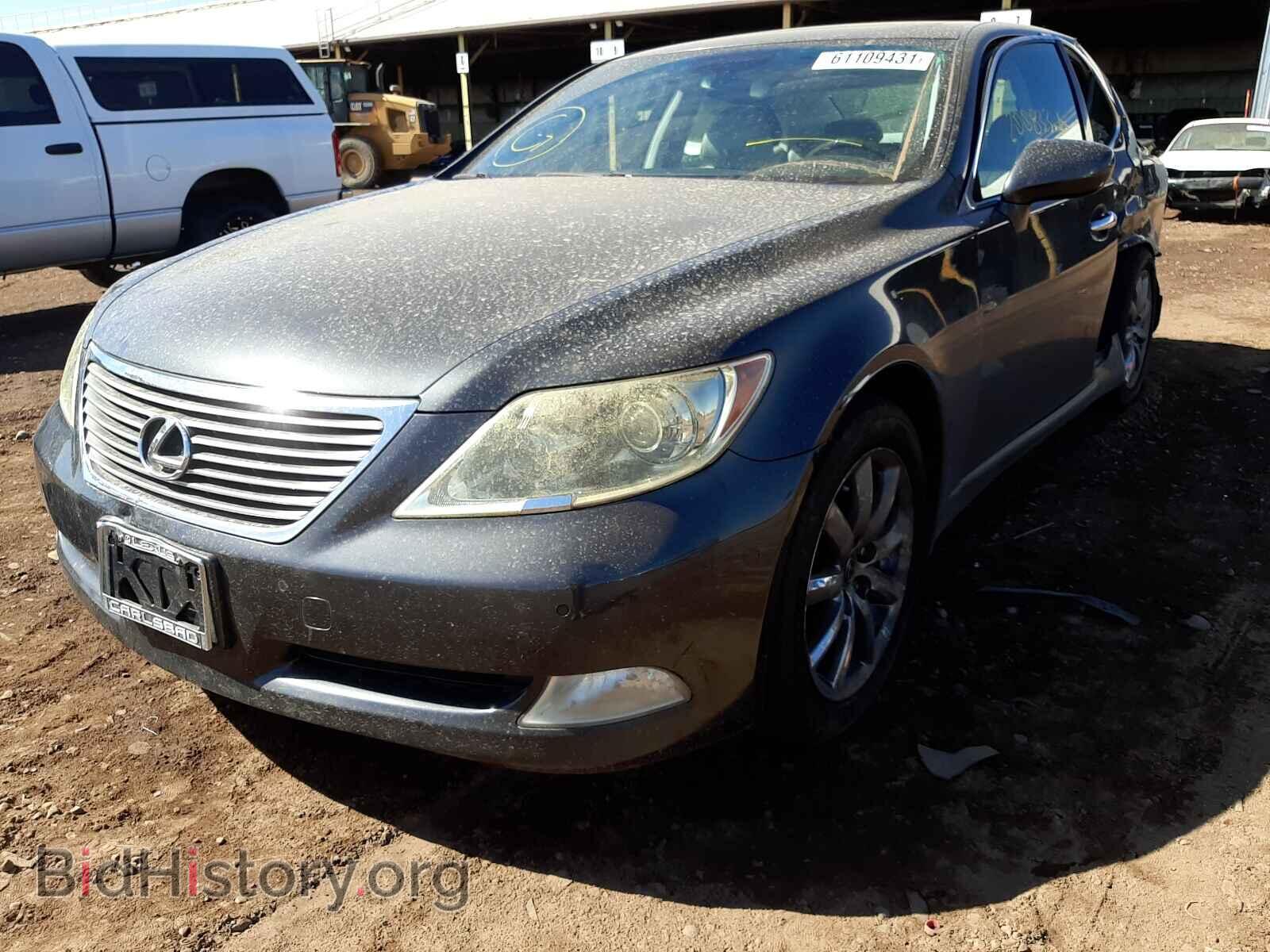 2008 LEXUS LS460 - VIN: JTHBL46F485056328 - Фото 2