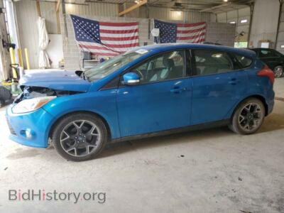 2012 Ford FOCUS SE, blue — VIN 1FAHP3K24CL403177, Copart