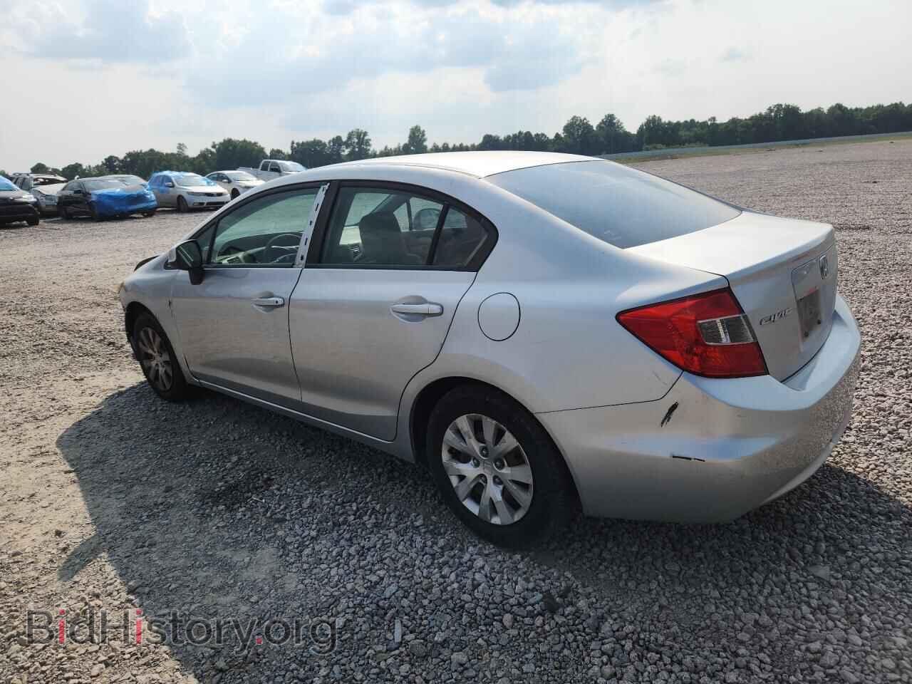 2012 HONDA CIVIC - VIN: 2HGFB2F57CH612197 - Фото 2
