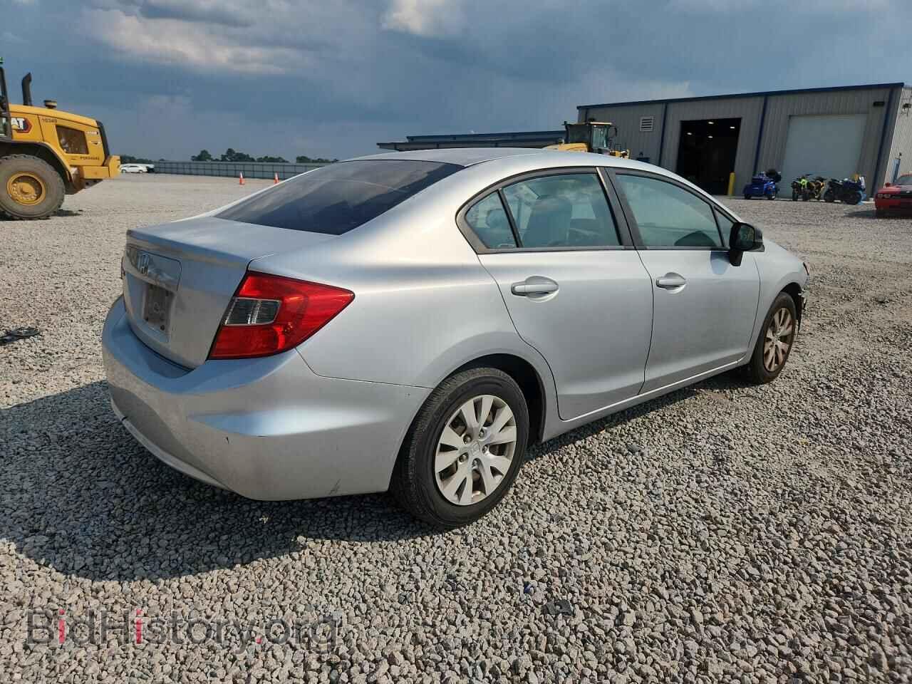 2012 HONDA CIVIC - VIN: 2HGFB2F57CH612197 - Фото 3