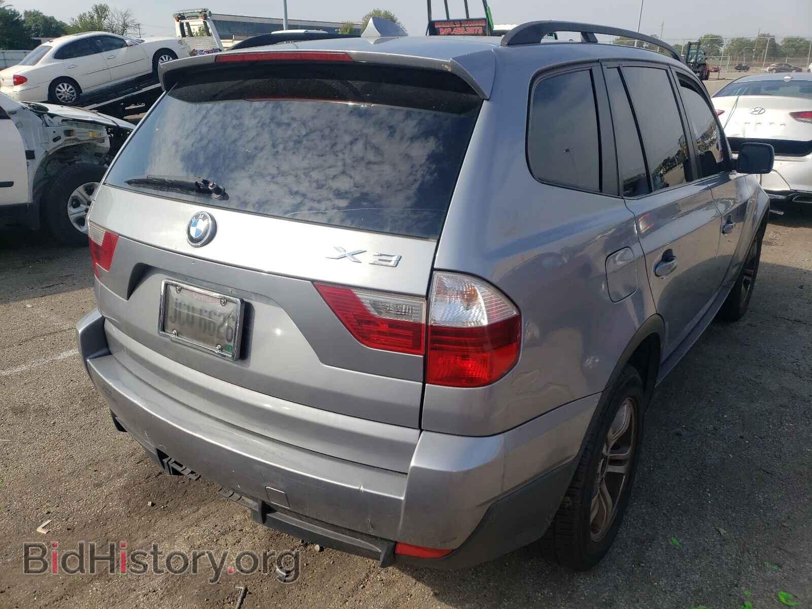 2007 BMW X3 - VIN: WBXPC93497WF08103 - Фото 4