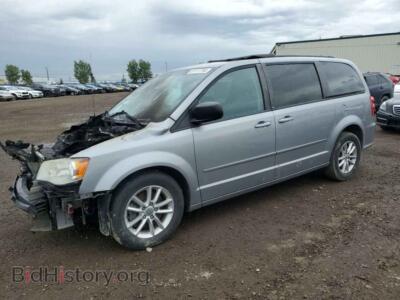 2013 Dodge CARAVAN SE, серебристый — VIN 2C4RDGBG9DR698327, Copart