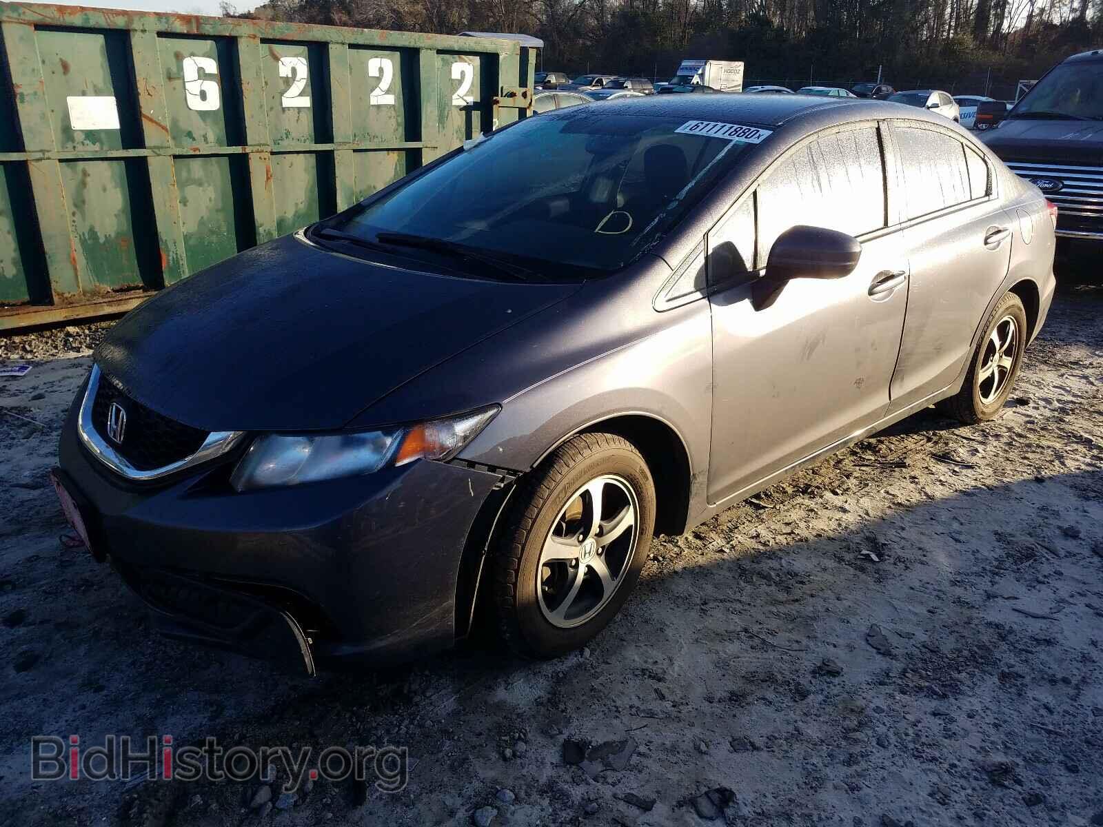 2015 HONDA CIVIC - VIN: 19XFB2F70FE054029 - Фото 2
