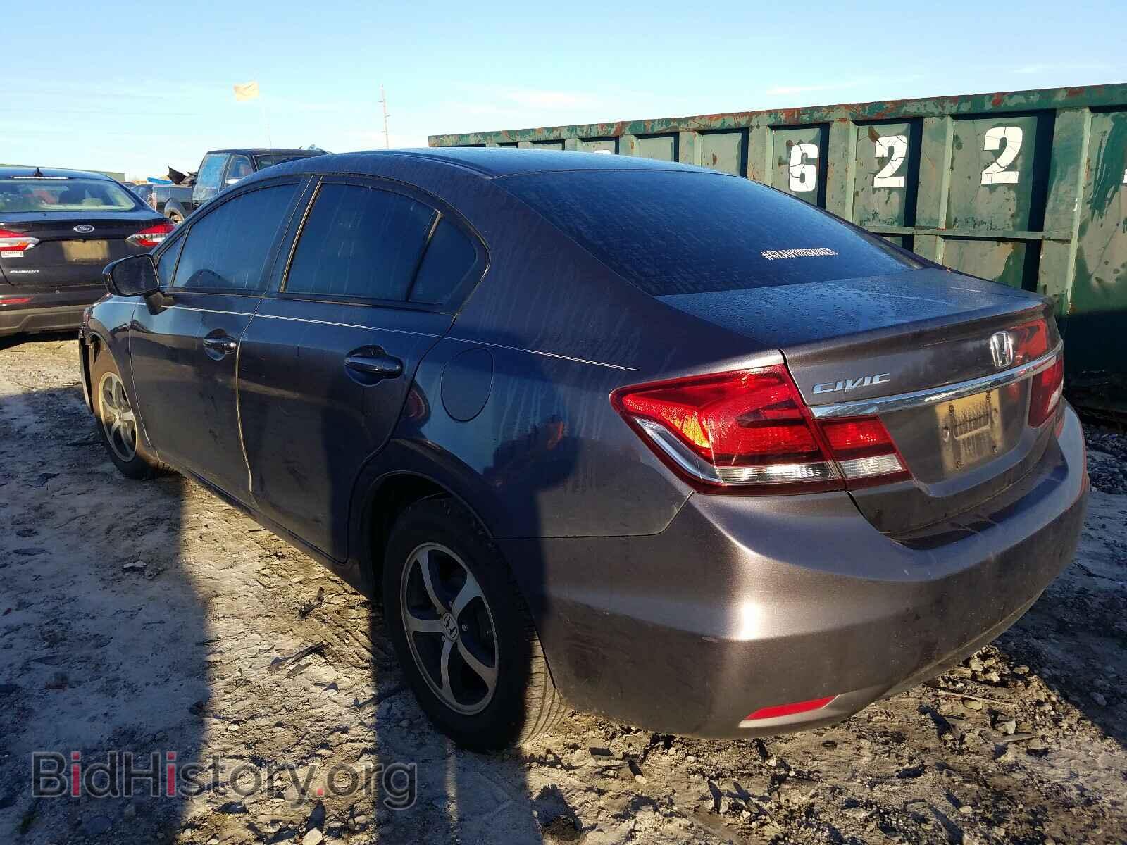 2015 HONDA CIVIC - VIN: 19XFB2F70FE054029 - Фото 3