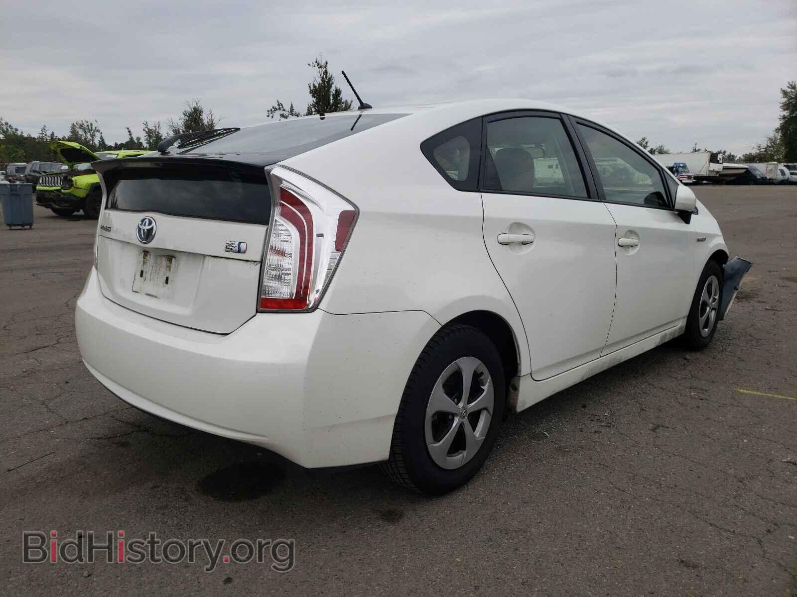2012 TOYOTA PRIUS - VIN: JTDKN3DU2C1566054 - Фото 4