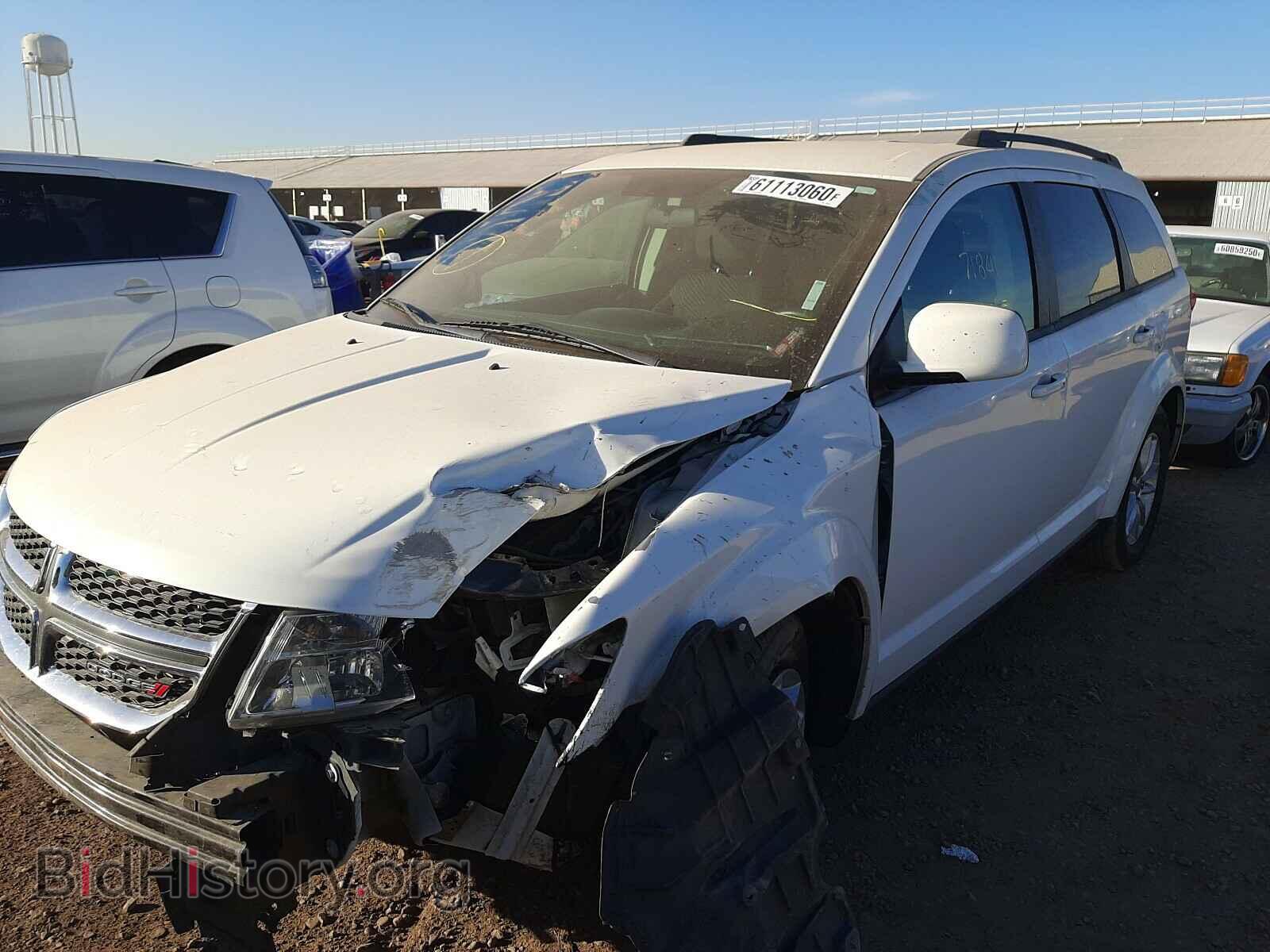 2016 DODGE JOURNEY - VIN: 3C4PDCBB4GT198257 - Фото 2