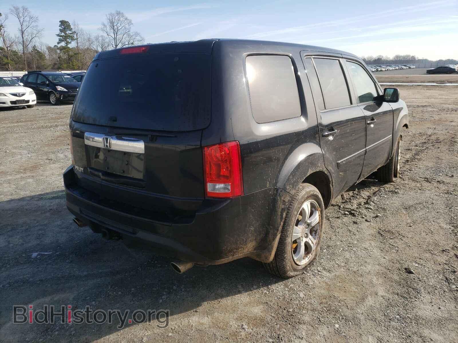 2013 HONDA PILOT - VIN: 5FNYF3H55DB011506 - Фото 4