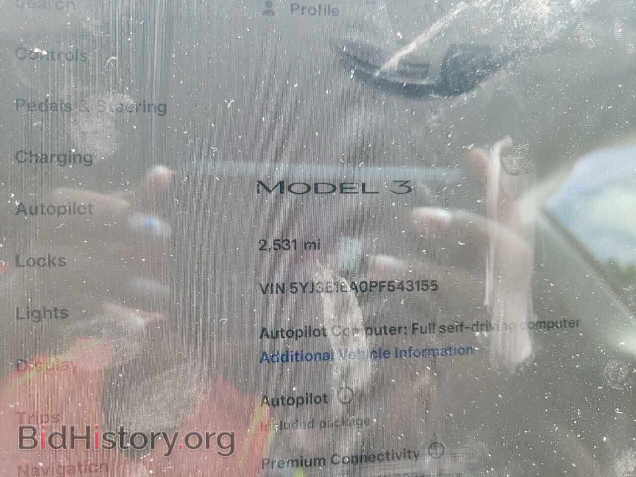2023 TESLA MODEL 3 - VIN: 5YJ3E1EA0PF543155 - Фото 9