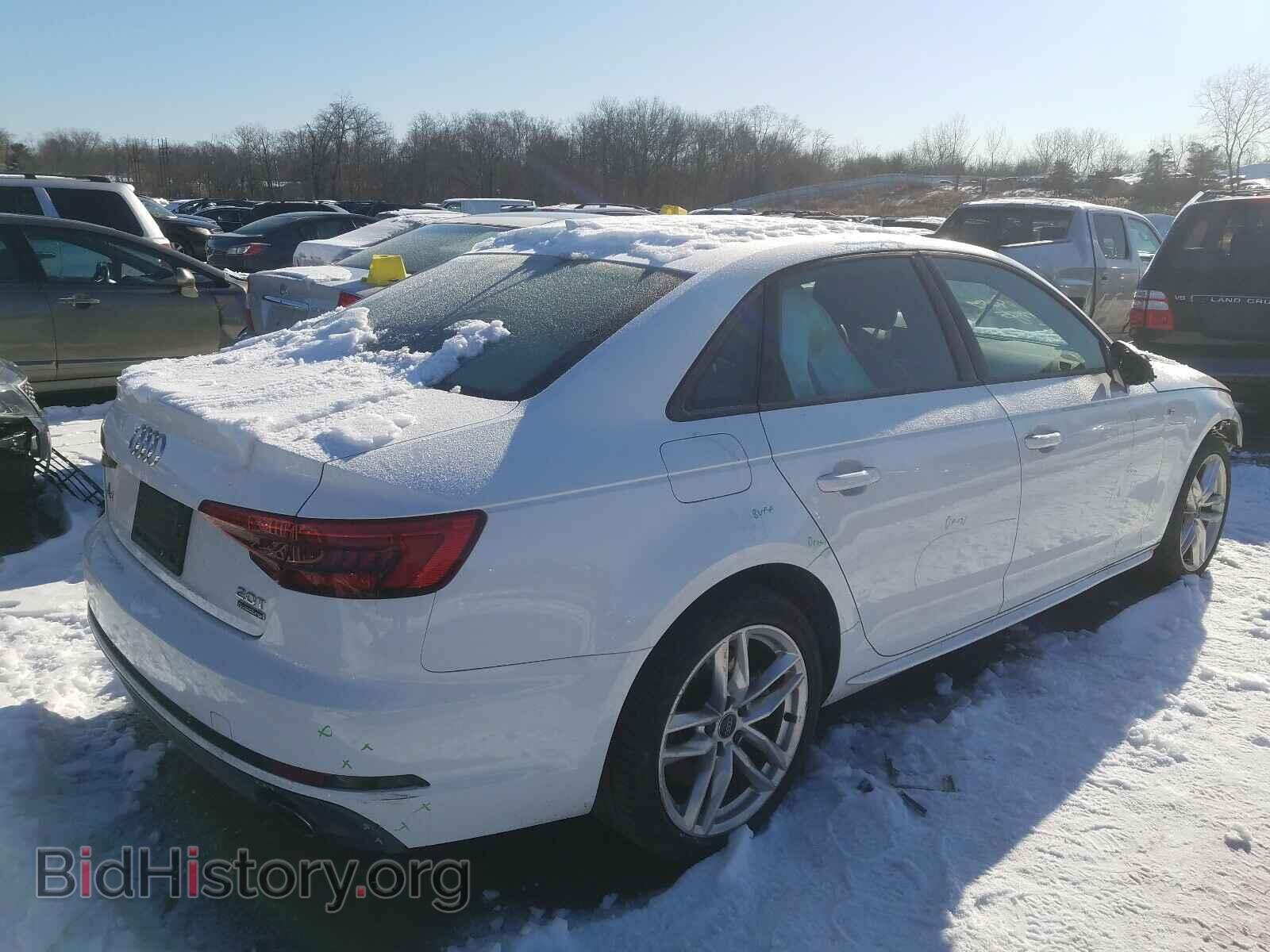 2017 AUDI A4 - VIN: WAUDNAF43HN056352 - Фото 4