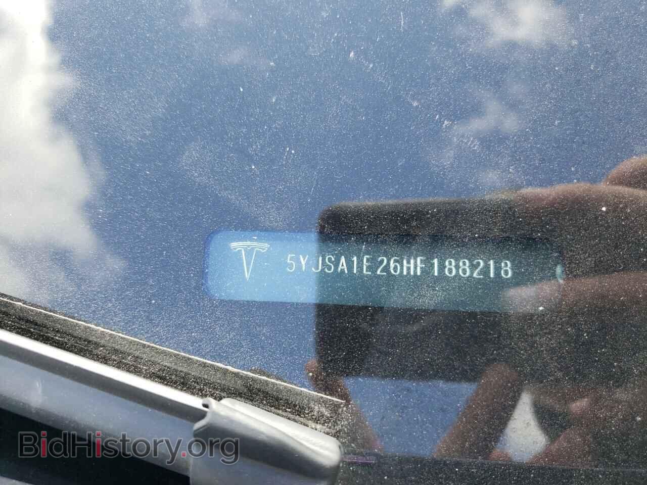 2017 TESLA MODEL S - VIN: 5YJSA1E26HF188218 - Фото 13