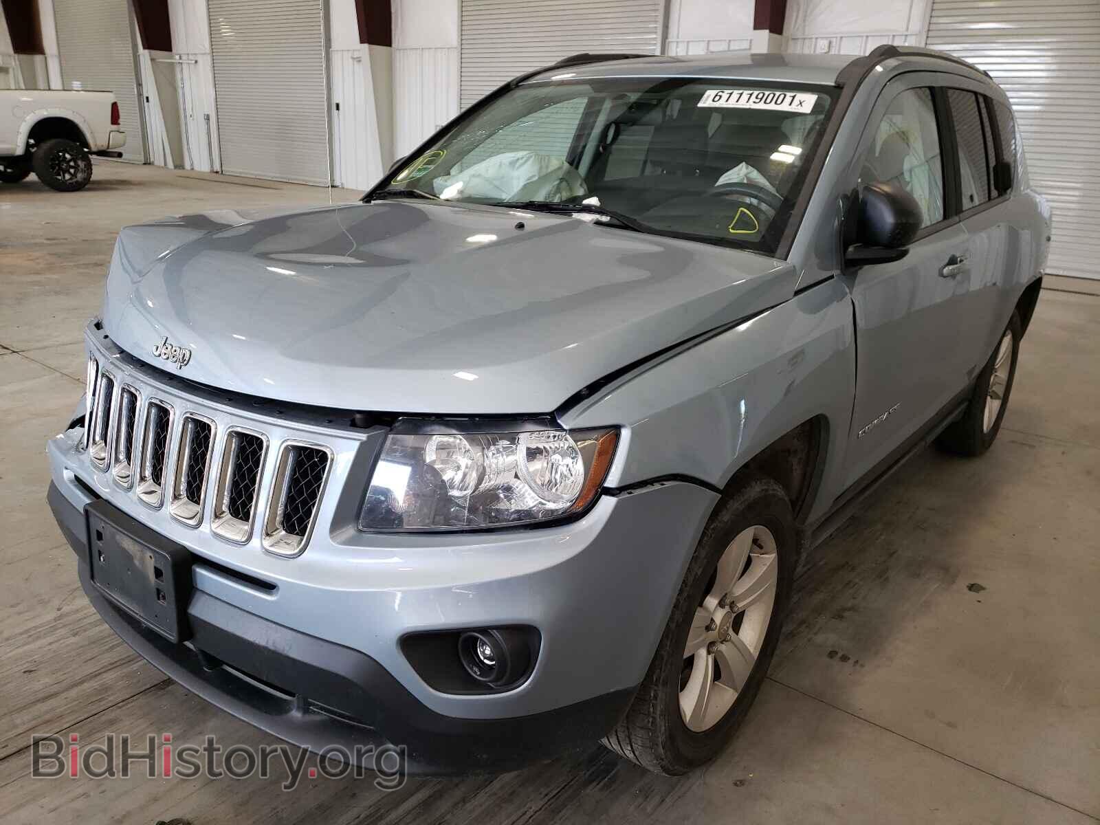 2014 JEEP COMPASS - VIN: 1C4NJDBB7ED586270 - Фото 2