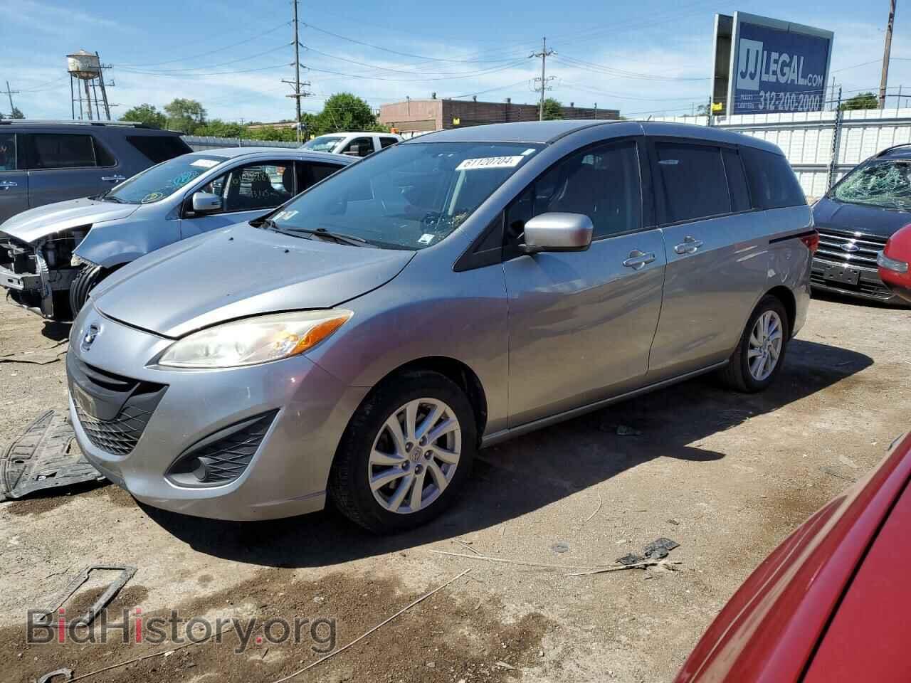 Photo JM1CW2BL5C0105491 - MAZDA 5 2012