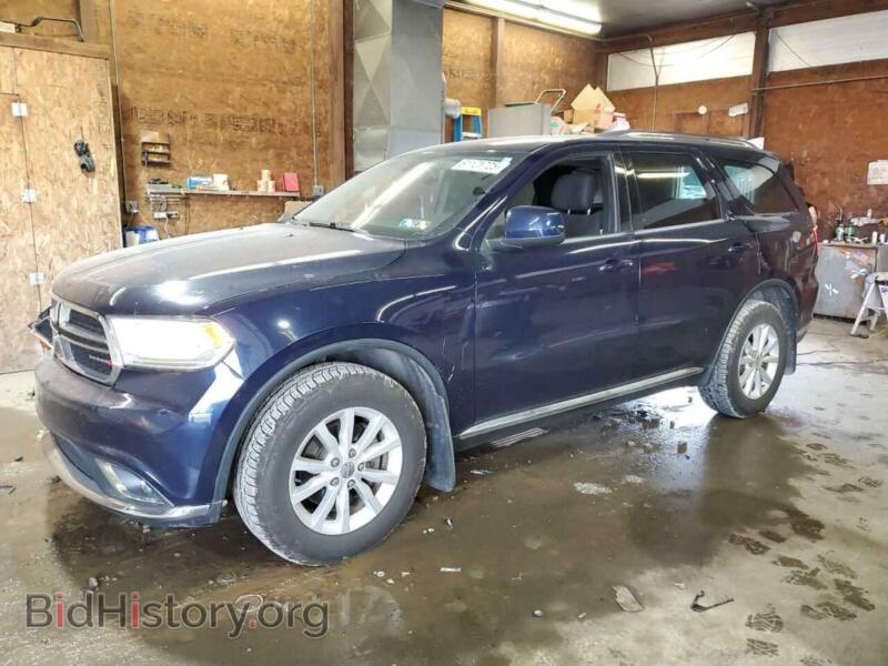 2015 Dodge DURANGO SXT (VIN 1C4RDJAG9FC114471) — фото 1 из 16, Copart, повреждение: передняя часть