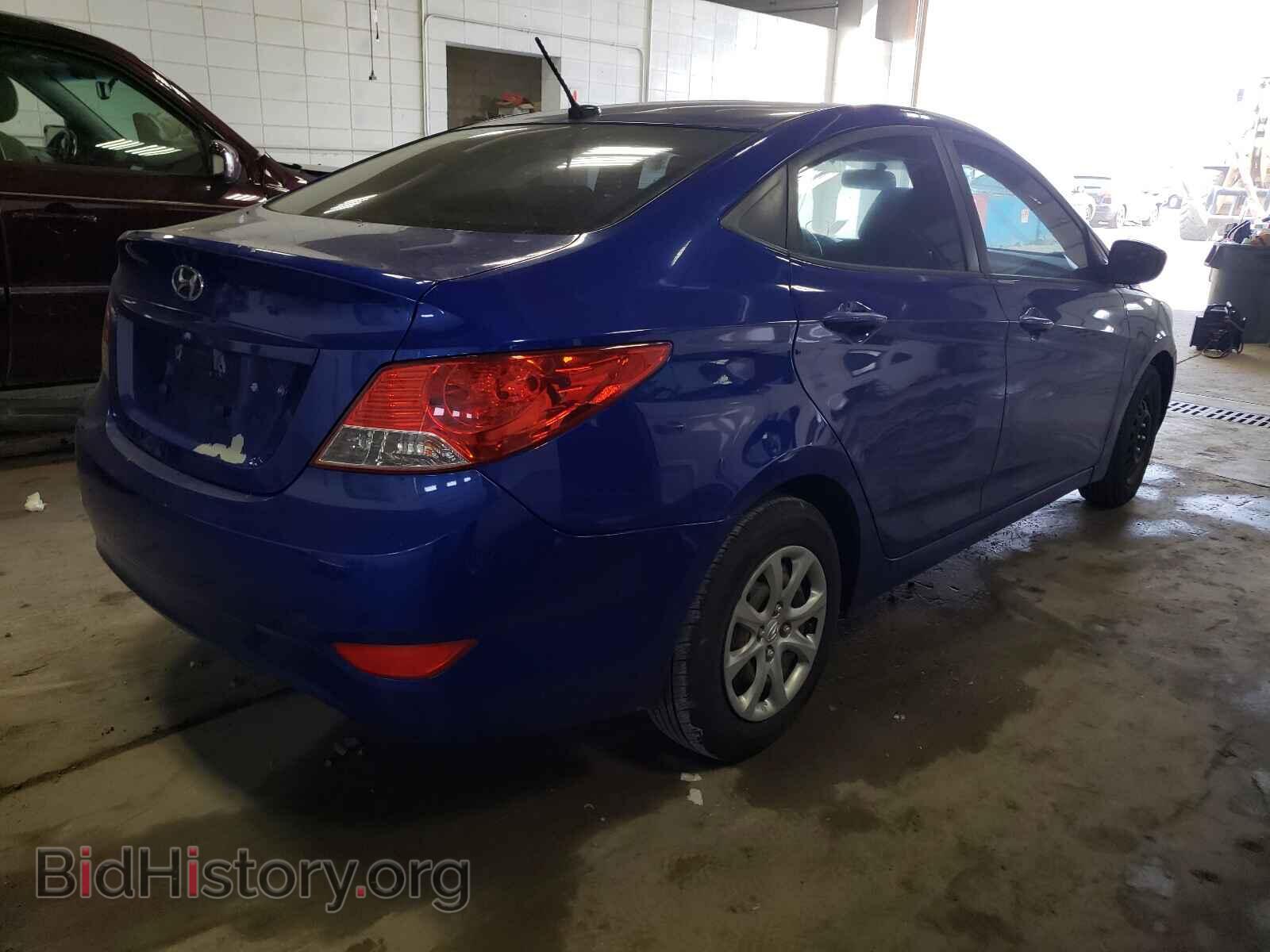 2013 HYUNDAI ACCENT - VIN: KMHCT4AE6DU539240 - Фото 4