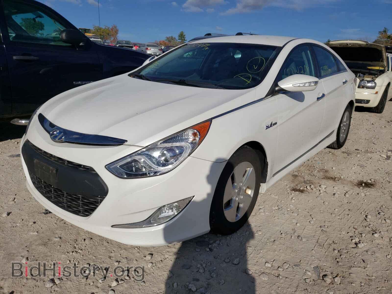 2012 HYUNDAI SONATA - VIN: KMHEC4A45CA034516 - Фото 2
