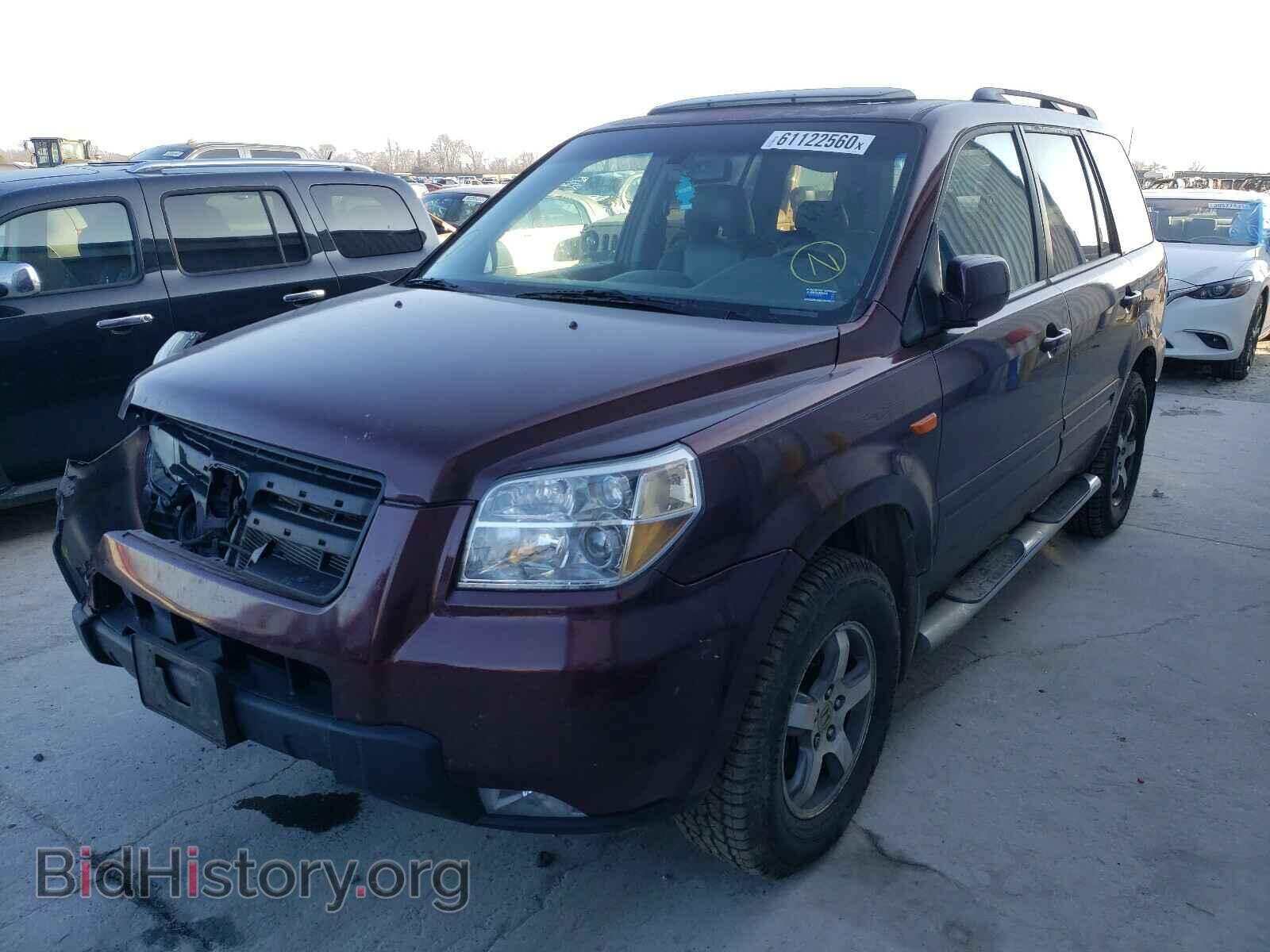 2008 HONDA PILOT - VIN: 5FNYF186X8B011147 - Фото 2
