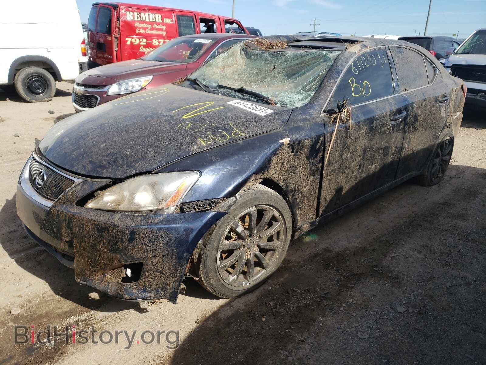 2008 LEXUS IS - VIN: JTHCK262385023006 - Фото 2
