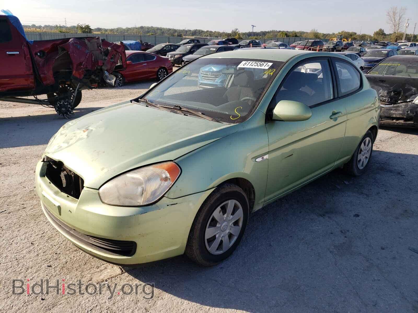 2007 HYUNDAI ACCENT - VIN: KMHCM36C67U027075 - Фото 2