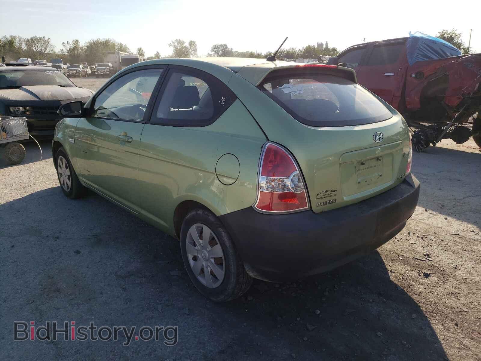 2007 HYUNDAI ACCENT - VIN: KMHCM36C67U027075 - Фото 3