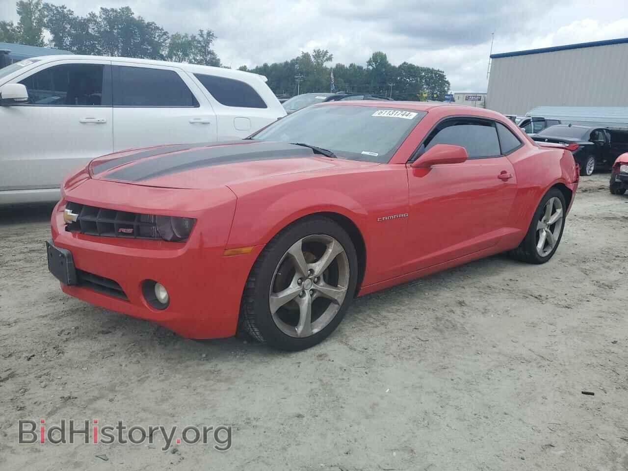 Photo 2G1FG1E32D9229413 - CHEVROLET CAMARO 2013