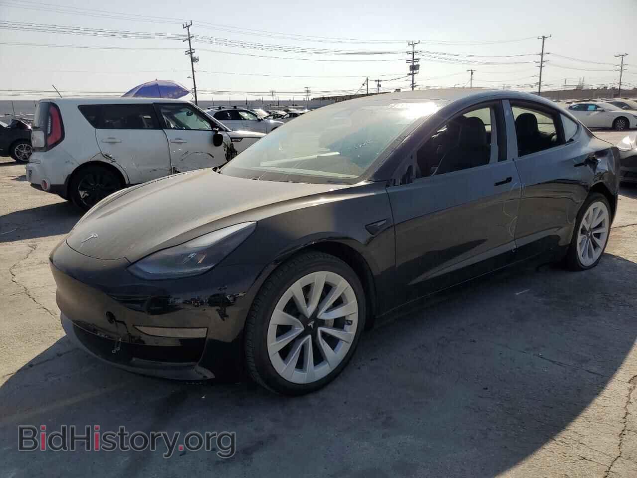 Photo 5YJ3E1EA3MF921903 - TESLA MODEL 3 2021