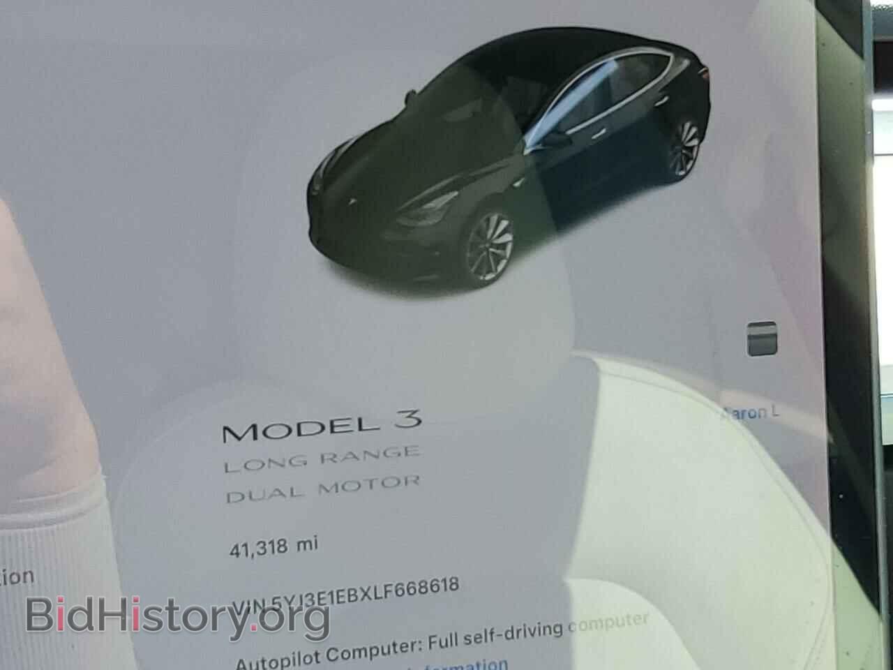 2020 TESLA MODEL 3 - VIN: 5YJ3E1EBXLF668618 - Photo 9