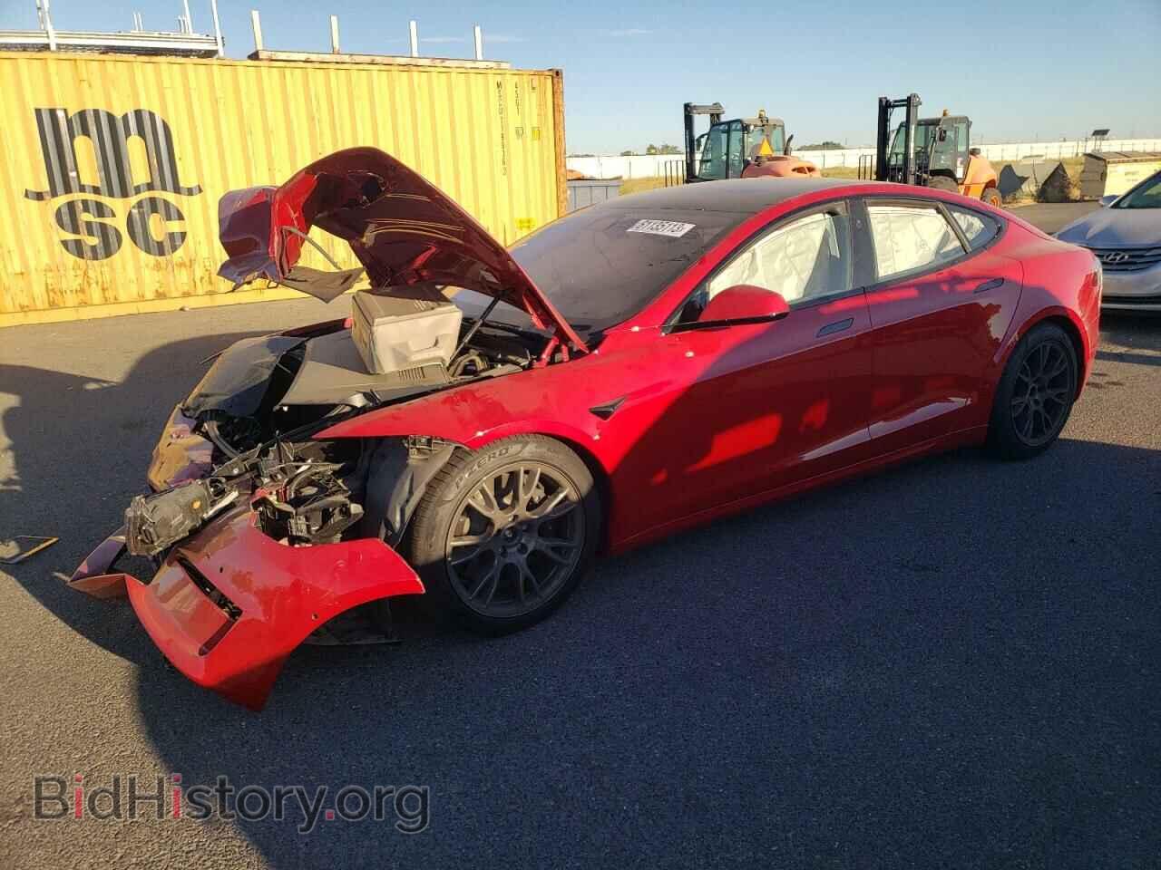 Photo 5YJSA1E57NF462242 - TESLA MODEL S 2022