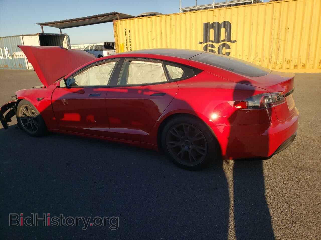 2022 TESLA MODEL S - VIN: 5YJSA1E57NF462242 - Фото 2