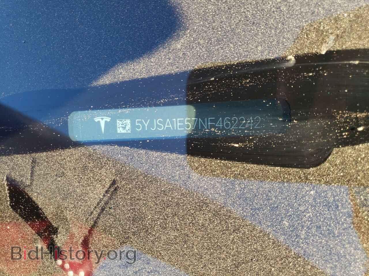 2022 TESLA MODEL S - VIN: 5YJSA1E57NF462242 - Фото 12