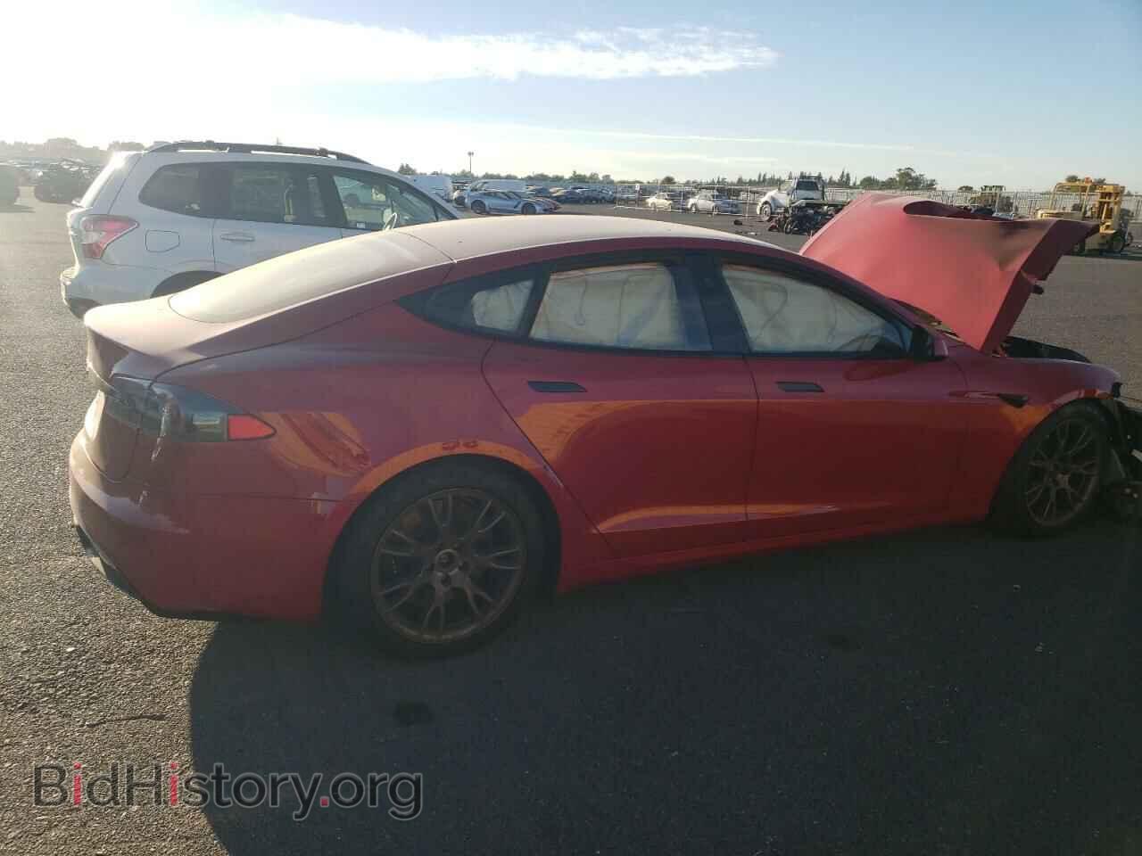 2022 TESLA MODEL S - VIN: 5YJSA1E57NF462242 - Фото 3