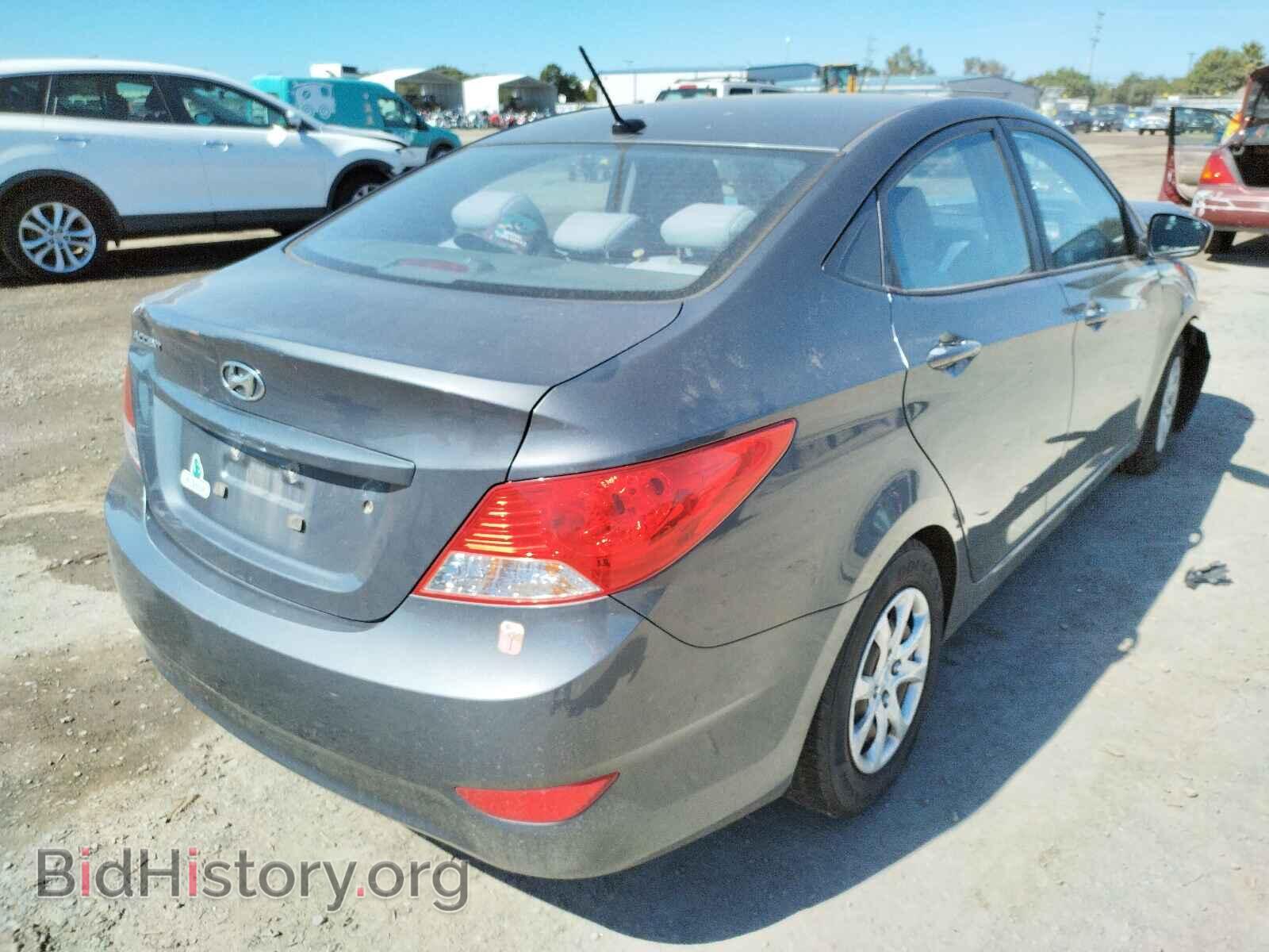 2012 HYUNDAI ACCENT - VIN: KMHCT4AE9CU173014 - Фото 4