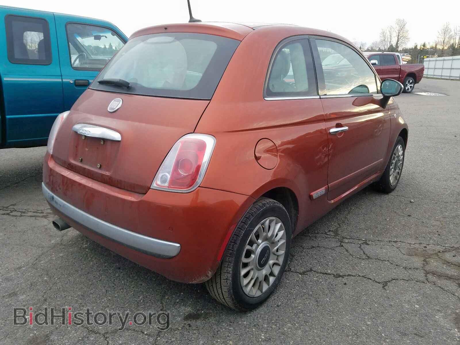 2012 FIAT 500 - VIN: 3C3CFFCR5CT192553 - Фото 4