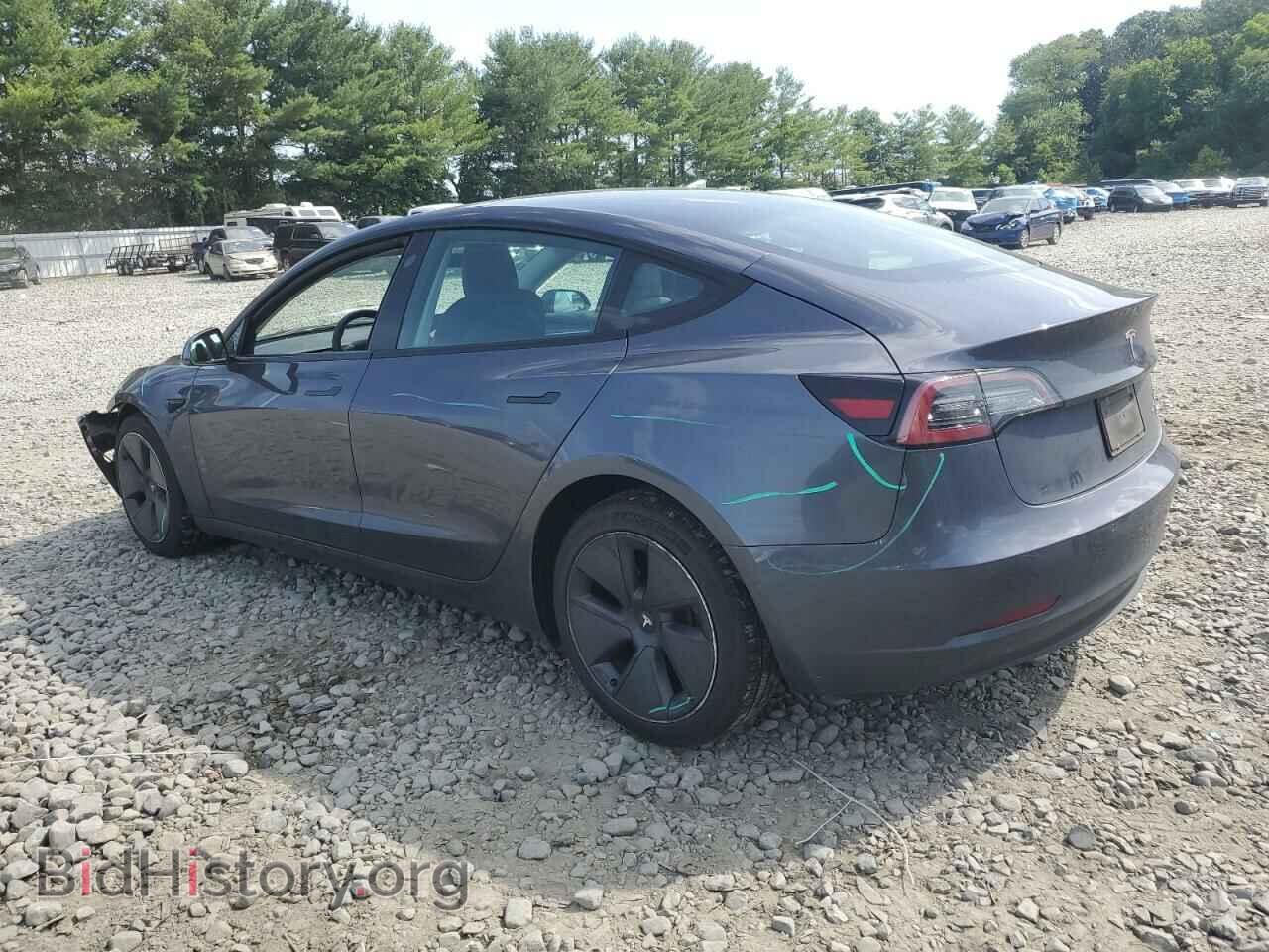 2021 TESLA MODEL 3 - VIN: 5YJ3E1EBXMF059563 - Фото 2