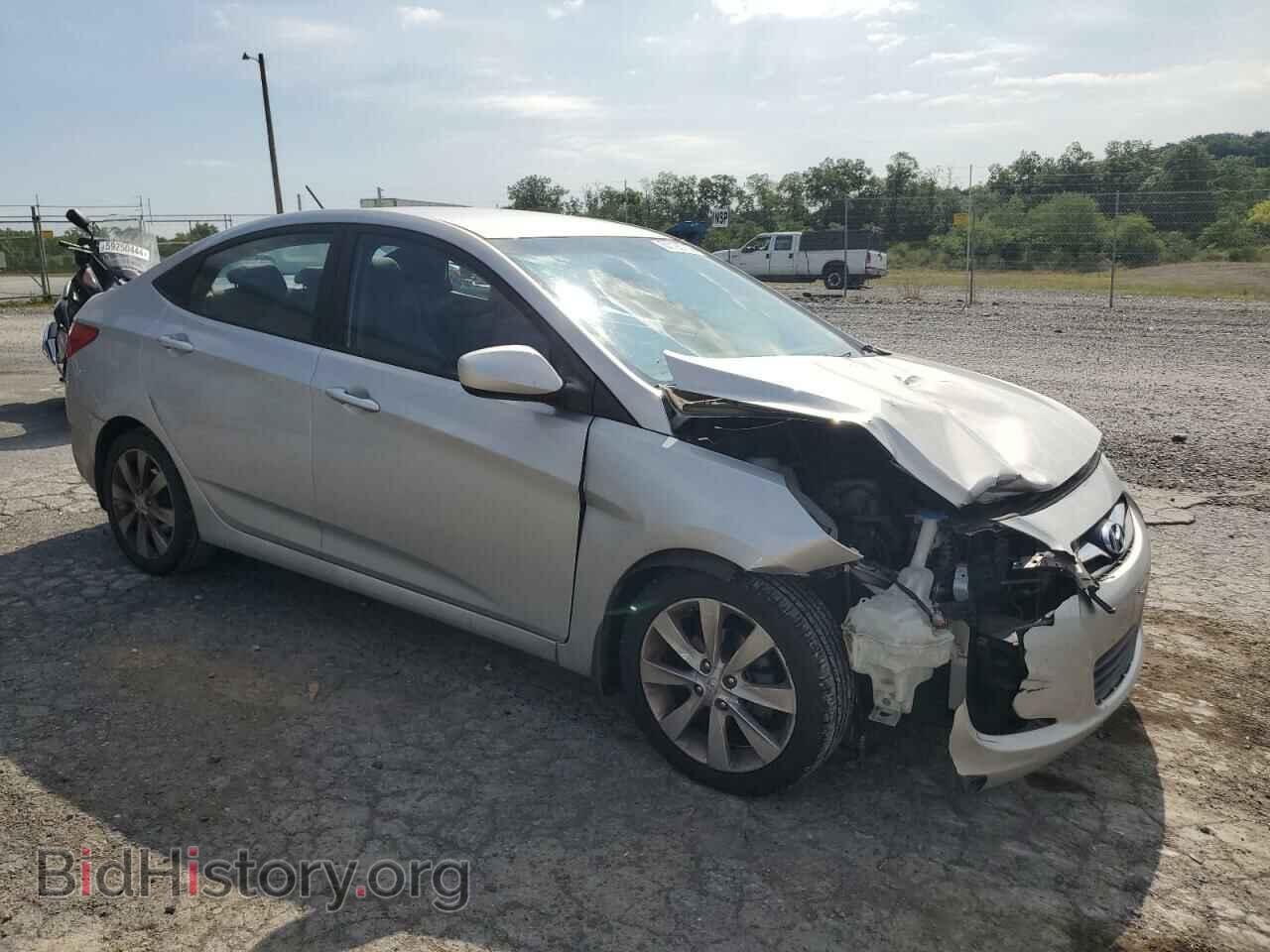 2013 HYUNDAI ACCENT - VIN: KMHCU4AE2DU320773 - Фото 4