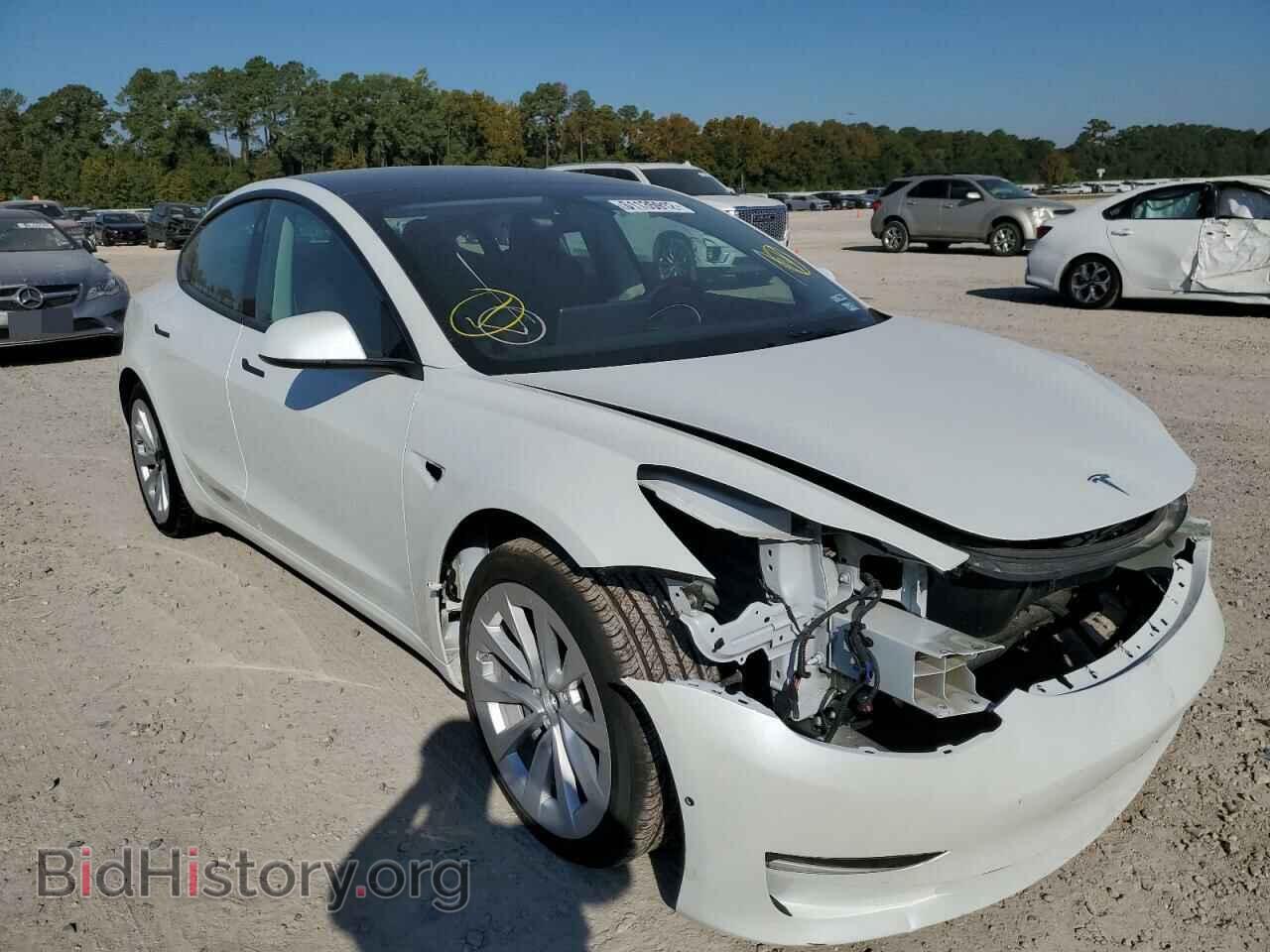 Photo 5YJ3E1EA1NF205664 - TESLA MODEL 3 2022