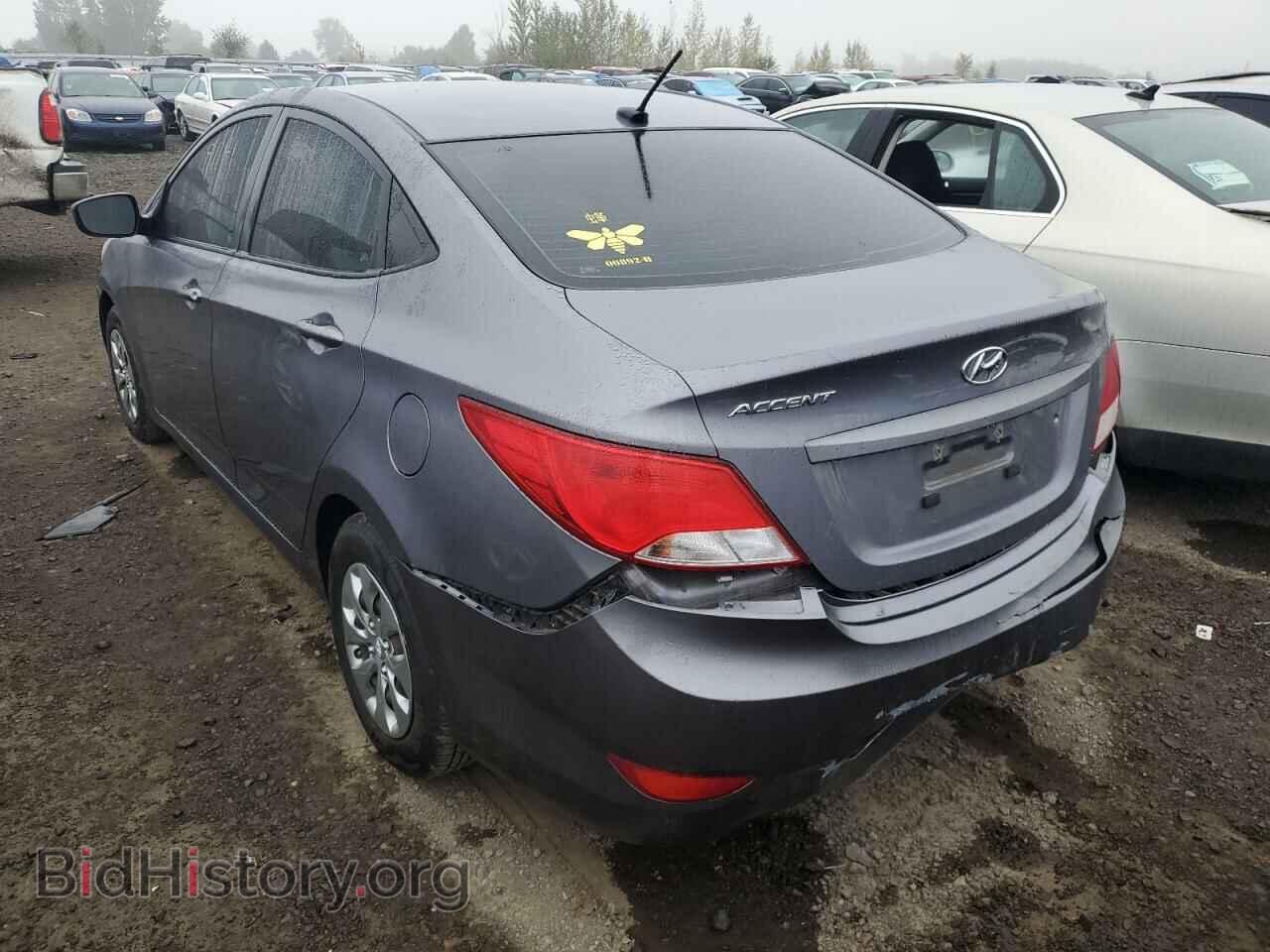 2016 HYUNDAI ACCENT - VIN: KMHCT4AE4GU109095 - Фото 3
