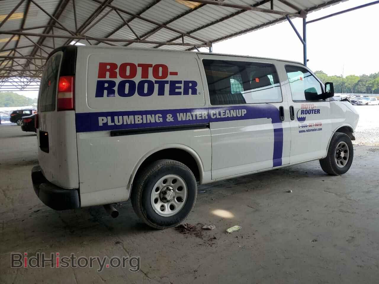 2013 CHEVROLET EXPRESS - VIN: 1GCSGAFX9D1149344 - Фото 3