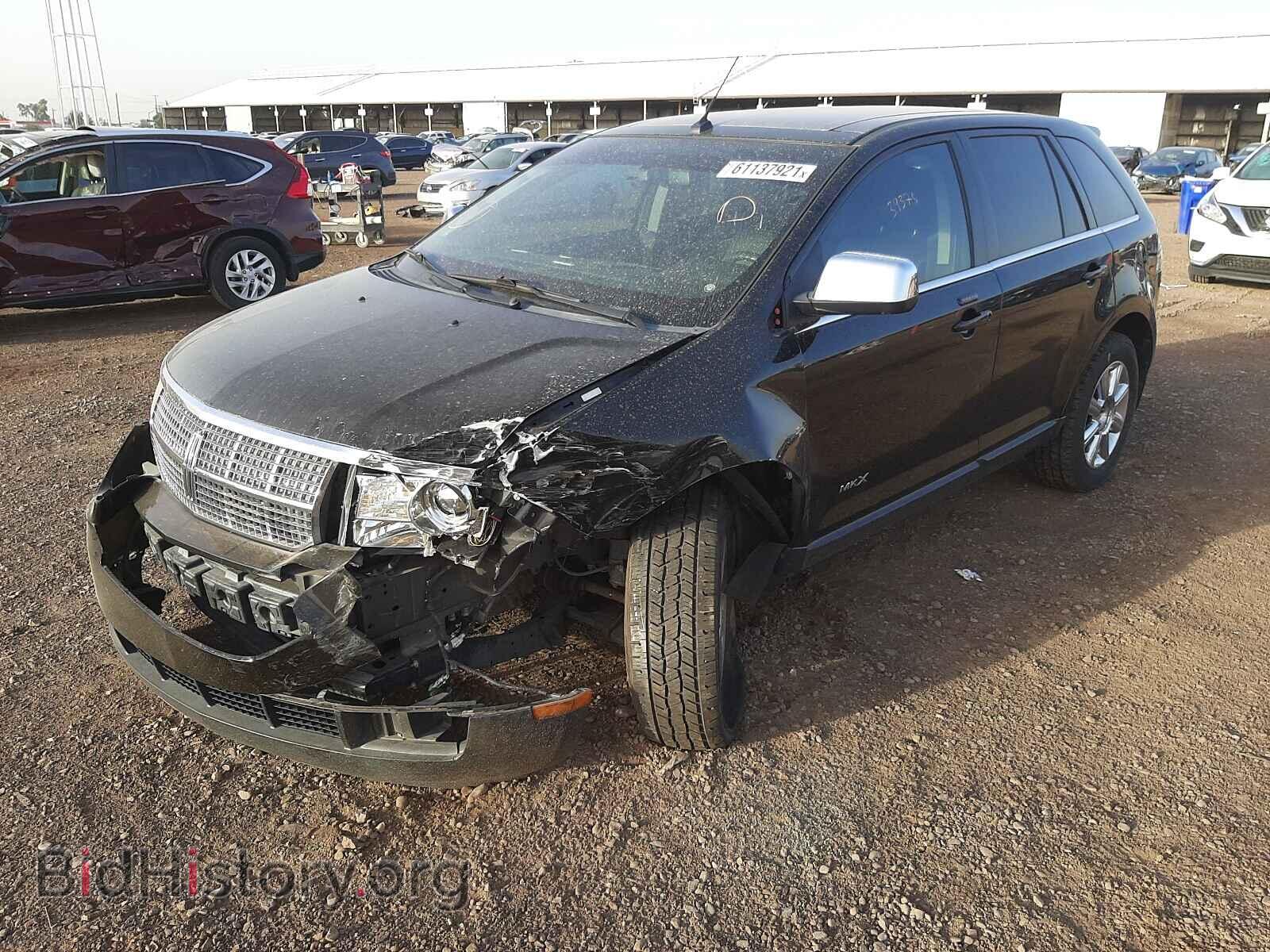 2007 LINCOLN MKX - VIN: 2LMDU88C87BJ19832 - Фото 2